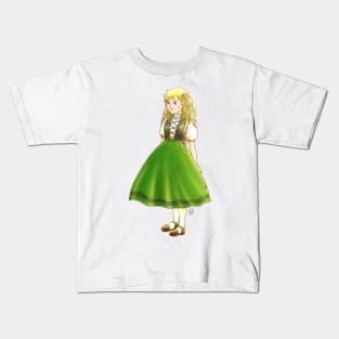 The (Swiss) Little Doll Girl III Kids T-Shirt